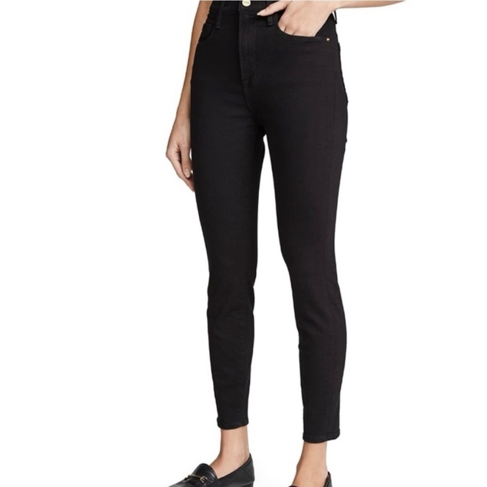 Frame Black Ali High Rise Cigarette Jeans